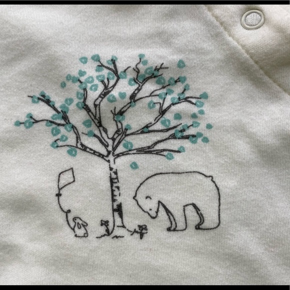 Touched by Nature Baby Organic Cotton Coveralls - Picture 5 of 7